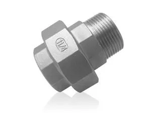 Pipa Stainless Steel Union Teflon Flat Male Female